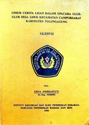 UNSUR CERITA LISAN DALAM UPACARA ULUR-ULUR